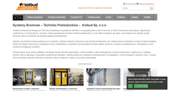 Desktop Screenshot of kolbud.pl