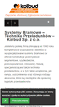 Mobile Screenshot of kolbud.pl